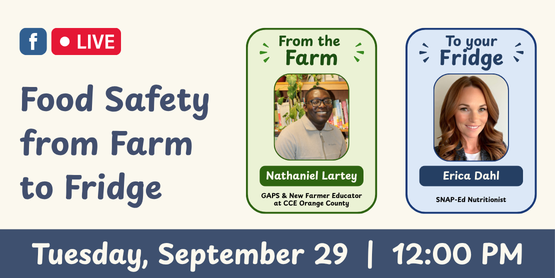 food safety from farm to fridge
