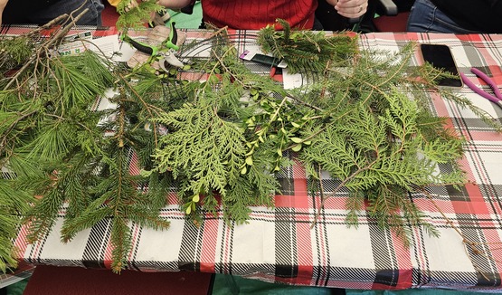 Wreath making