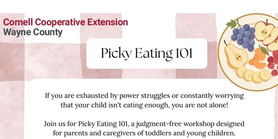 Picky Eating 101- Oct 8th 