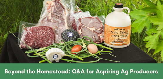 Banner for starting selling ag products program