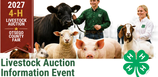 4-H Otsego Livestock Auction Information Event