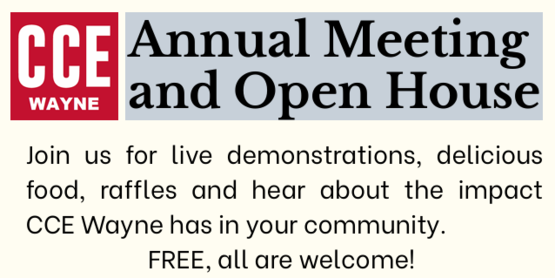 Annual Meeting & Open House 2026