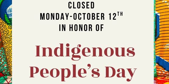 CCE Wayne Office will be closed 10-12/2026 in observance of Indigenous People's Day.