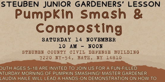 Pumpkin Smash and Composting