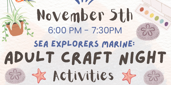 SEMC Adult Craft Night 11-5-2026