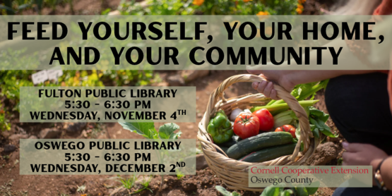 Feed Yourself, Your Home, Your Community