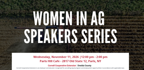 women in ag speakers series