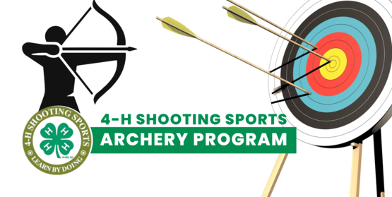 4H Shooting Sports Archery Workshop 2026 banner