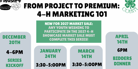 4-H Marketing 101