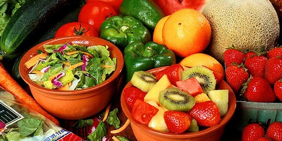 Fresh cut fruits and vegetables, on the United States Department of Agriculture
Agricultural Research Service website.