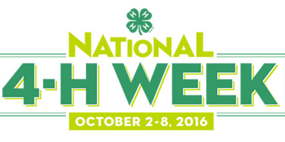 National 4-H Week logo