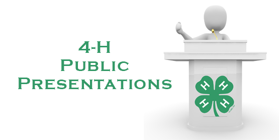 4H Public Presentations