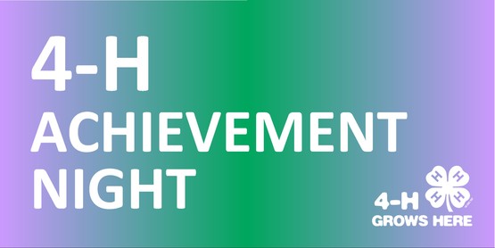 4H Achievement Night 