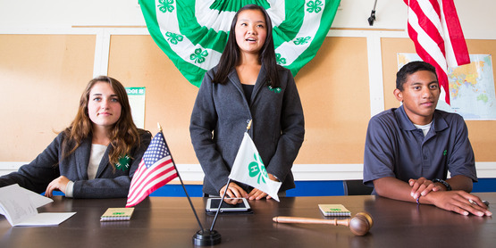 4-H Club Officers