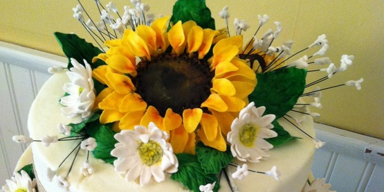 cake - sugar flower kitchen class