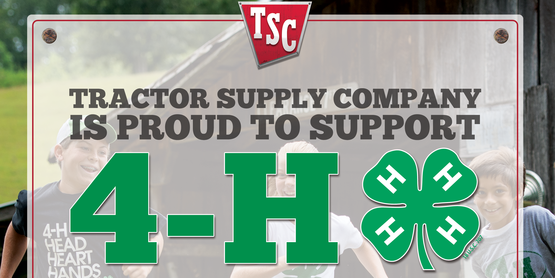 4H tractor supply paper clover campaign
