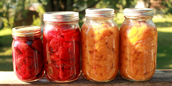 Canning summer harvests gives you tasty produce all year long!