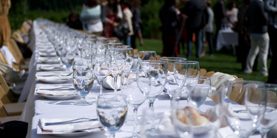 Long table dinner
