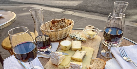 Cheese and Wine