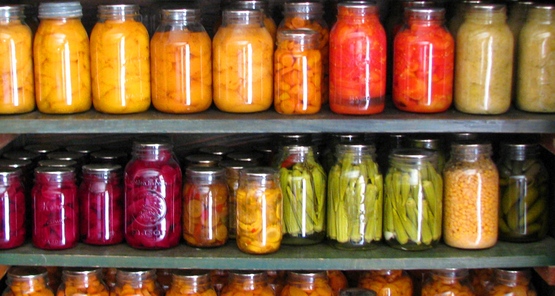 Canned vegetables