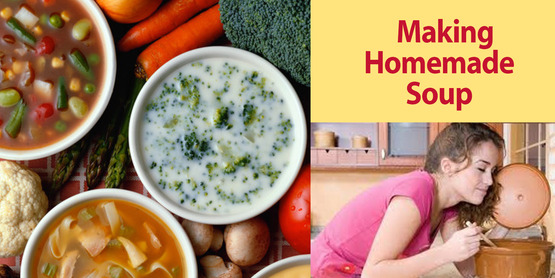 Making Homemade Soup graphic