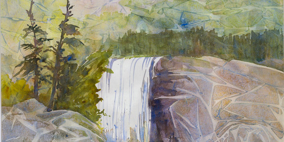 watercolor by Regine Petrosky