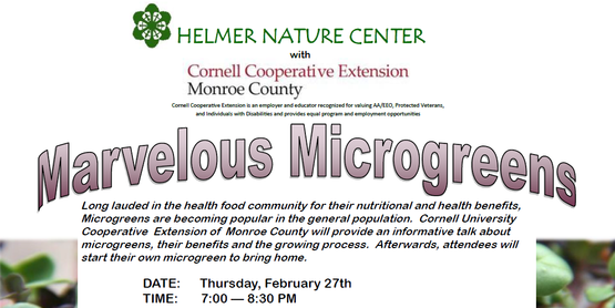 Marvelous Microgreens invite