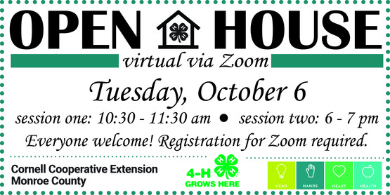 2020 4-H OPEN HOUSE BANNER