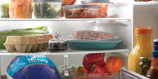 Refrigerate foods promptly - don't leave them at room temperature.