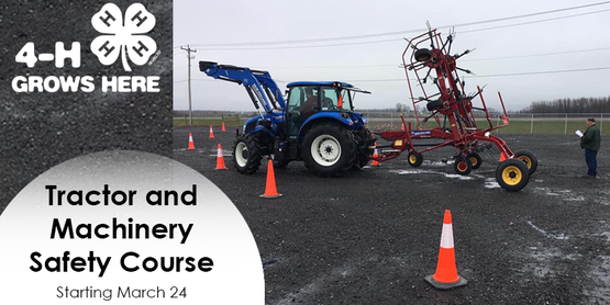CCE Seneca County 4-H Tractor and Machinery Safety Course