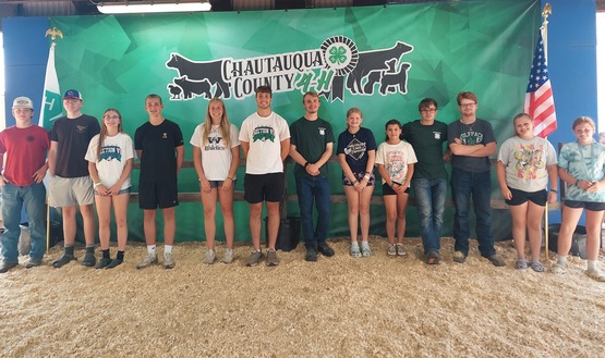 Shown above, the 2025 Herdsman Award winners at the Chautauqua County Fair.