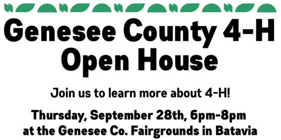 4-H Open House