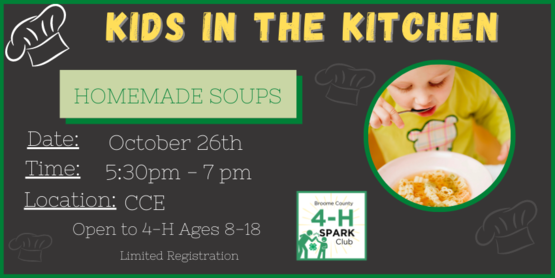 Kids in the kitchen: Homemade soups