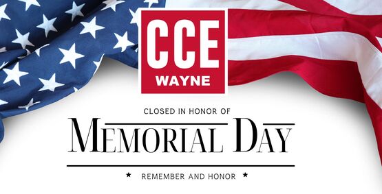 The office is closed in observance of Memorial Day.