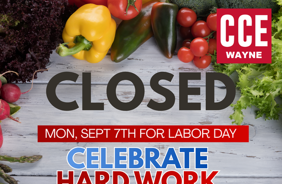 Closed for Labor Day