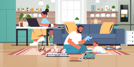 family being together