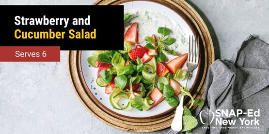 strawberry cucumber salad