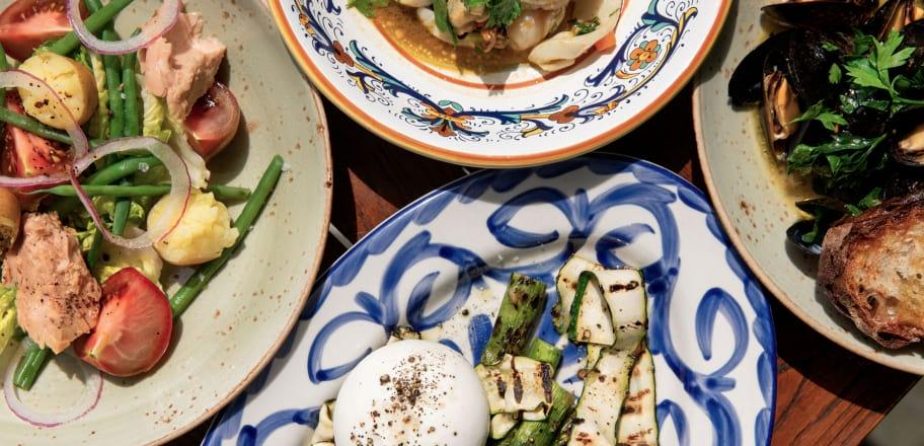 An assortment of dishes from Felice