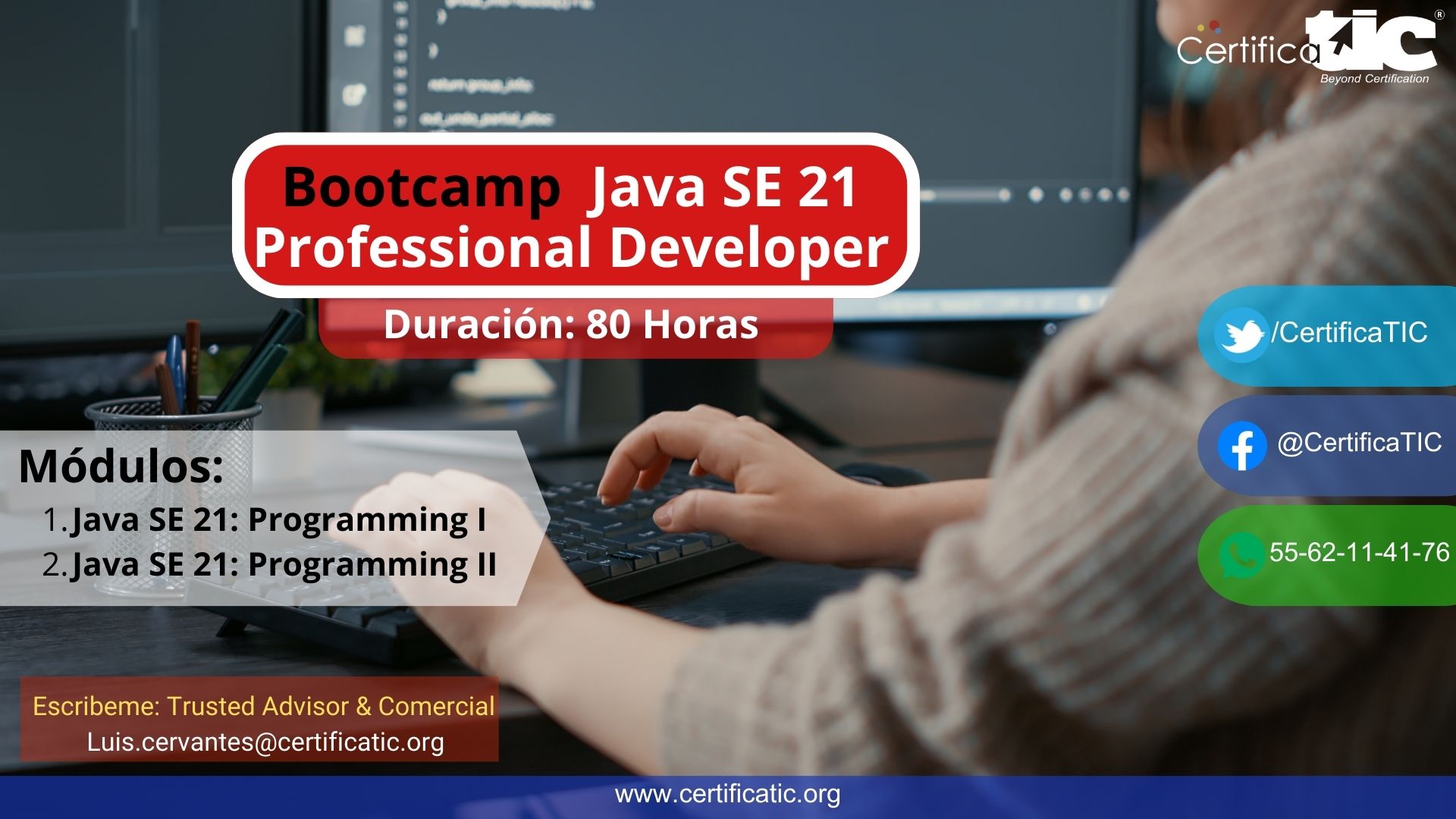 Certificatic - Bootcamp Java SE 21 Professional Developer