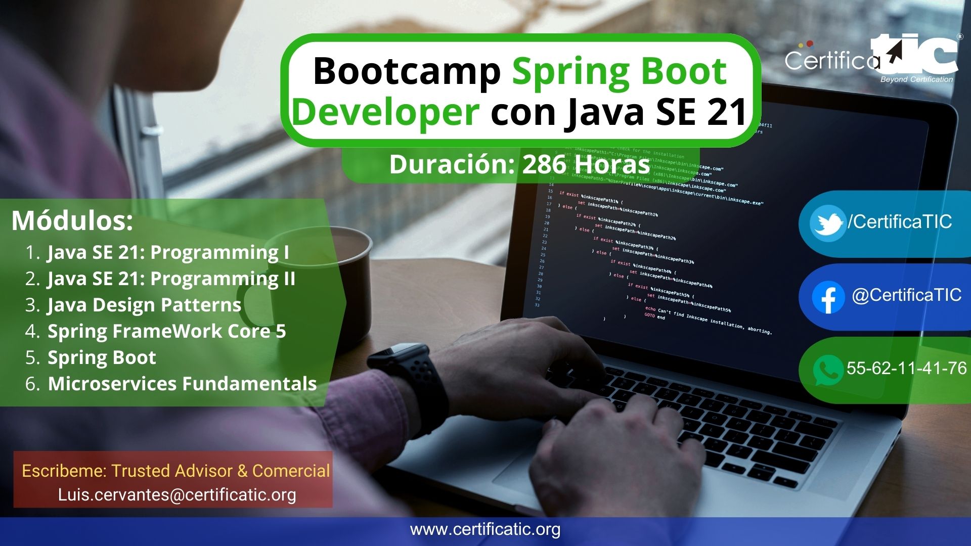 Certificatic - Bootcamp Spring Boot Developer con Java SE 21