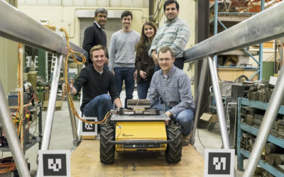 Deployable, Autonomous Vibration Control of Bridges Using Husky UGV