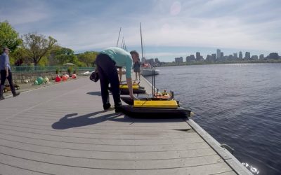 MIT students put AI software to the test using Heron USV