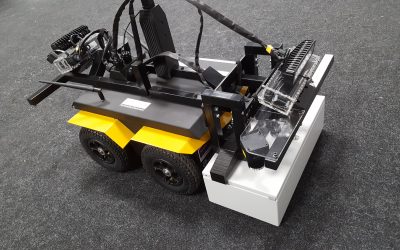 Jackal-Based Robot Maps Radiation Environment in ROS