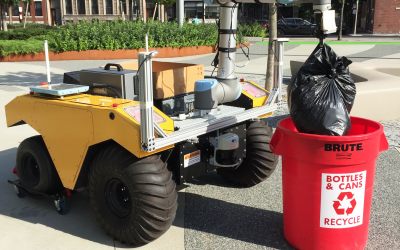 Warthog UGV takes out the trash in Autotrans project