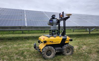Autonomous Solar Farm Inspection with Husky Observer