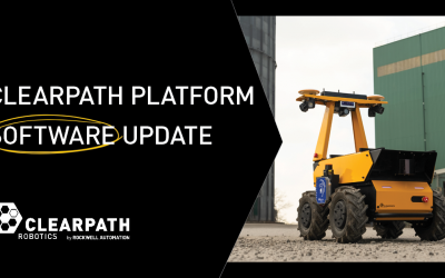 Clearpath Platform Software Version 2.5 Now Available