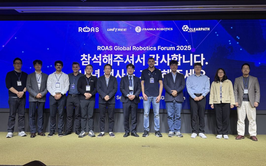 Inside the ROAS Global Robotics Forum: How Clearpath Robots Are Powering Research in South Korea