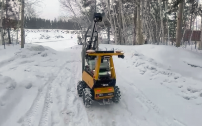 Godelius Automates Agricultural Soil Sampling with Husky AMP 