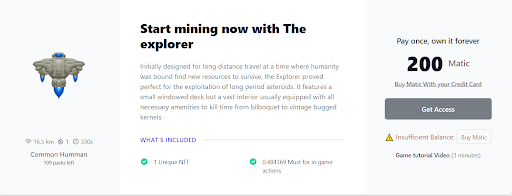 cometh the explorer ship