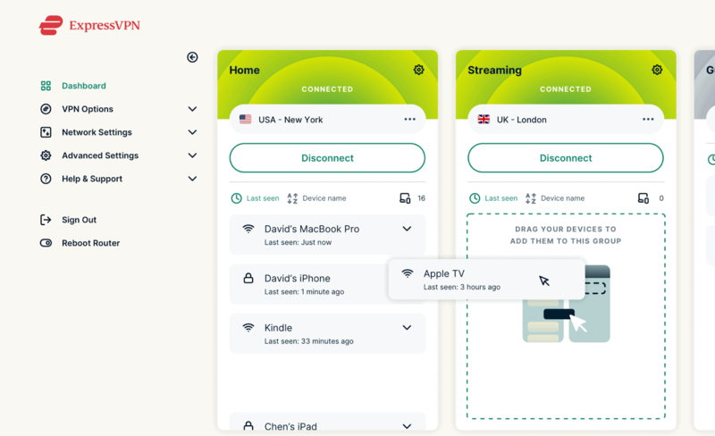 expressvpn dashboard coingecko